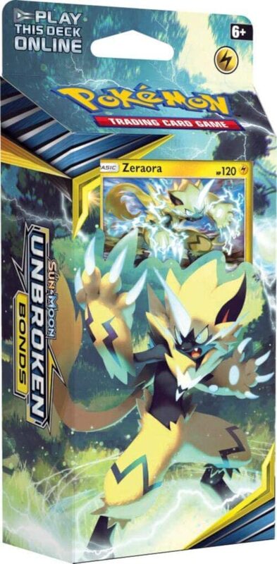 Pokemon TCG Sun & Moon 10 Unbroken Bonds Theme Deck Zeraora Trading Card Game, Multicolour
Pokemon TCG Sun & Moon 10 Unbroken Bonds Theme Deck Zeraora Trading Card Game, Multicolour