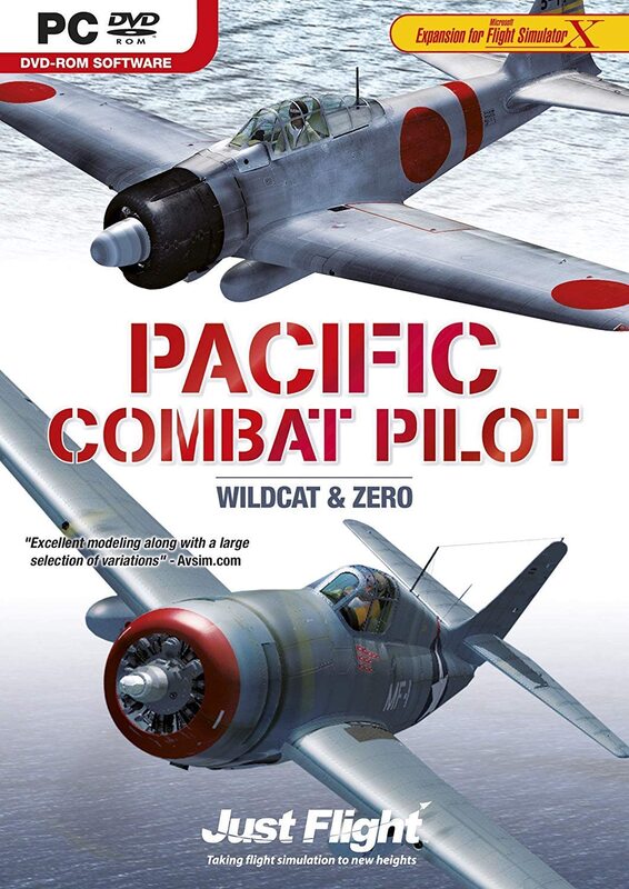 PC DVD-ROM Pacific Combat Pilot Wildcat & Zero for PC Games by Just Flight
PC DVD-ROM Pacific Combat Pilot Wildcat & Zero for PC Games by Just Flight