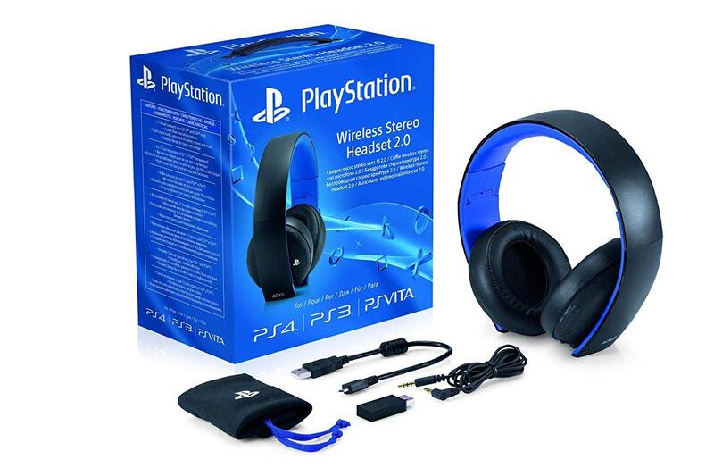 Sony PlayStation Wireless 2.0 Stereo Headset for PlayStation PS4, PS3 & PSVita, Black
Sony PlayStation Wireless 2.0 Stereo Headset for PlayStation PS4, PS3 & PSVita, Black