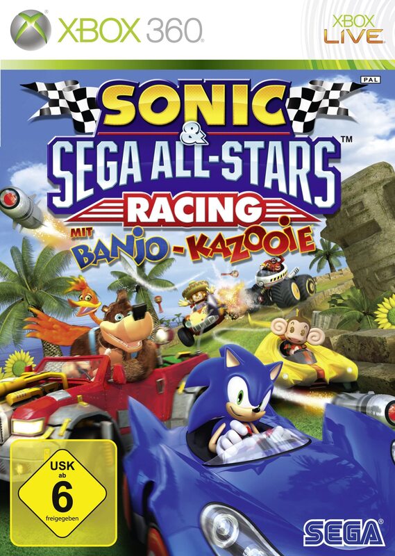 Sonic And Sega All Stars Racing with Banjo Kazooie (Pal Version) for Xbox 360 by Sega
Sonic And Sega All Stars Racing with Banjo Kazooie (Pal Version) for Xbox 360 by Sega