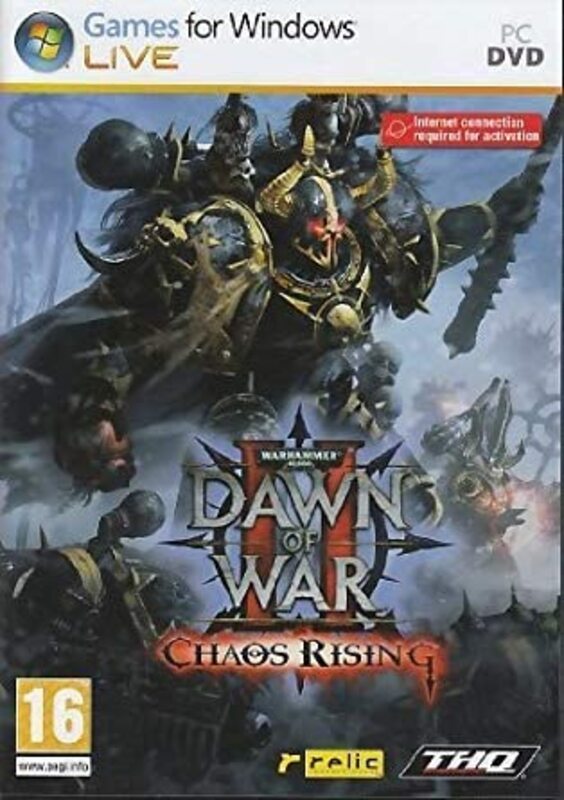 Warhammer 40000 Dawn Of War Ii Chaos Rising Video Game for Windows 7 XP by THQ Nordic
Warhammer 40000 Dawn Of War Ii Chaos Rising Video Game for Windows 7 XP by THQ Nordic
