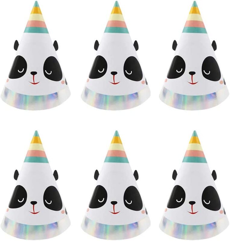 Party Fun Beautiful 12-Inch Panda Face Design Paper Hat For Any Kind of Parties, 6 Pieces, Multicolour
Party Fun Beautiful 12-Inch Panda Face Design Paper Hat For Any Kind of Parties, 6 Pieces, Multicolour