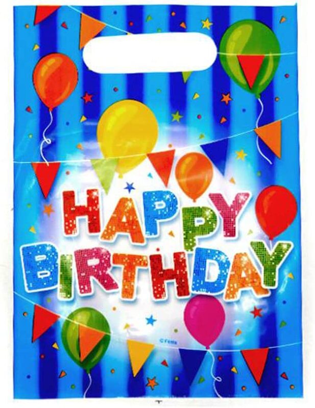 Party Fun Pe Loot Bags Birthday Event Party Supplies Decoration Set, 8 X 12-Inch, 10 Pieces, Blue
Party Fun Pe Loot Bags Birthday Event Party Supplies Decoration Set, 8 X 12-Inch, 10 Pieces, Blue