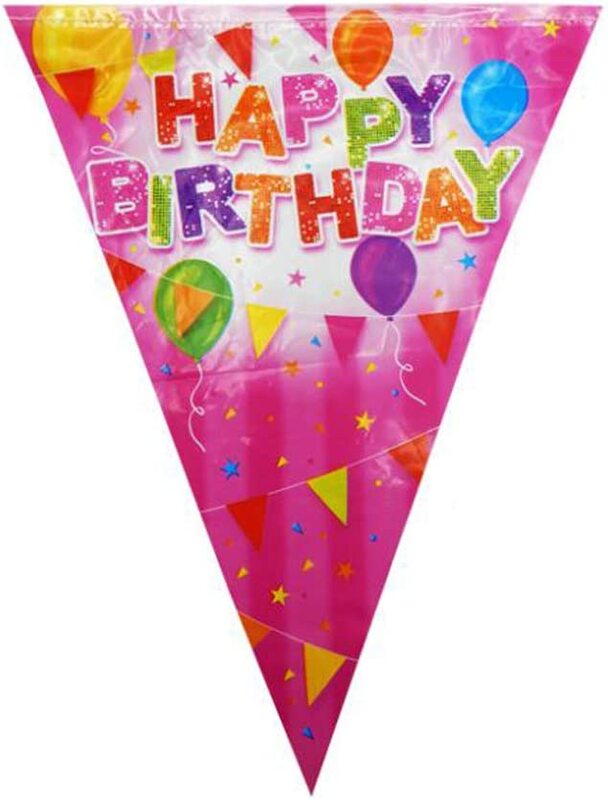 Fun B Flag for Party Props Party Banners and Party Supplies, 6 Meters, Ages 3+, Pink
Fun B Flag for Party Props Party Banners and Party Supplies, 6 Meters, Ages 3+, Pink