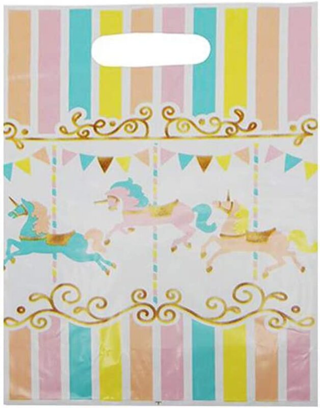 Party Fun PE Loot Horse Design Plastic Gift/Party Bags, 8x12cm, 10 Pieces, Multicolour
Party Fun PE Loot Horse Design Plastic Gift/Party Bags, 8x12cm, 10 Pieces, Multicolour