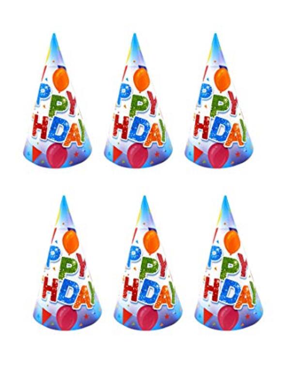 Generic 9-inch Party Fun Printed Paper Hat for Birthday Party, Blue, 6 Pieces, All Ages
Generic 9-inch Party Fun Printed Paper Hat for Birthday Party, Blue, 6 Pieces, All Ages
