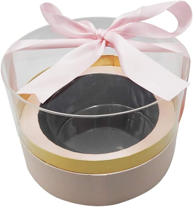 Luxury Acrylic Round Shaped Gift Box for Rose, Chocolates and Candies, All Ages, Pink
Luxury Acrylic Round Shaped Gift Box for Rose, Chocolates and Candies, All Ages, Pink