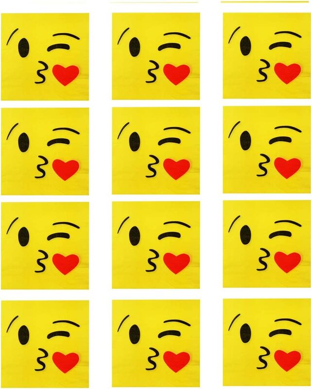 Generic Party Fun Smiley Printed Napkin for Birthday Party, Wedding Party and Other, 33 x 33cm, 20 Pieces, Yellow
Generic Party Fun Smiley Printed Napkin for Birthday Party, Wedding Party and Other, 33 x 33cm, 20 Pieces, Yellow