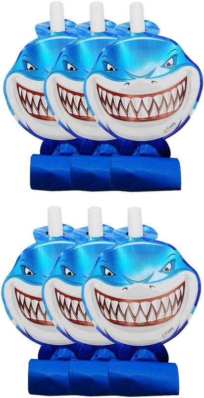 Generic Party Fun Shark Printed Blowout Whistle Funny Paper Party Blowers Noisemakers, 6 Pieces
Generic Party Fun Shark Printed Blowout Whistle Funny Paper Party Blowers Noisemakers, 6 Pieces