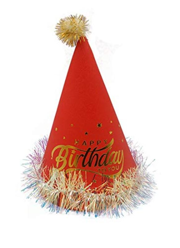 Generic 19-cm Beautiful & Attractive Happy Birthday Party Hat, Multicolour, 6 Pieces, All Ages
Generic 19-cm Beautiful & Attractive Happy Birthday Party Hat, Multicolour, 6 Pieces, All Ages