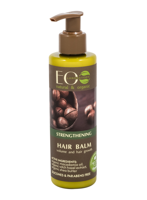 Eo Laboratorie Natural & Organic Strengthening Hair Balm Conditioner for All Hair Types, 200ml
Eo Laboratorie Natural & Organic Strengthening Hair Balm Conditioner for All Hair Types, 200ml