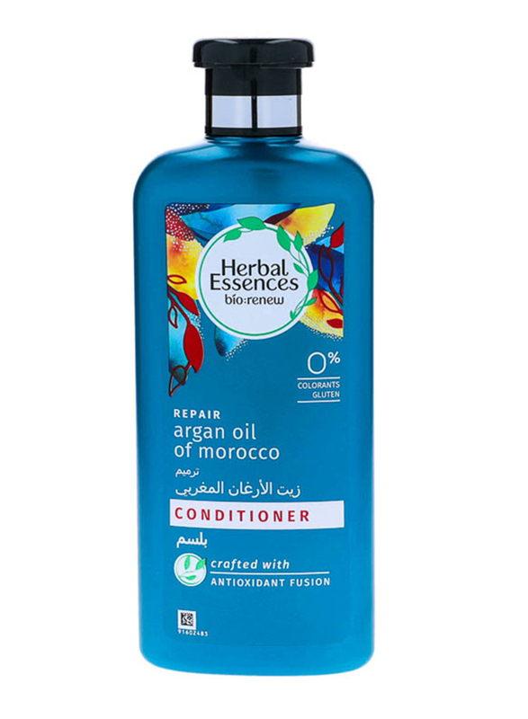 Herbal Essences Argan Oil of Morocco Repair Conditioner for All Hair Types, 400ml
Herbal Essences Argan Oil of Morocco Repair Conditioner for All Hair Types, 400ml