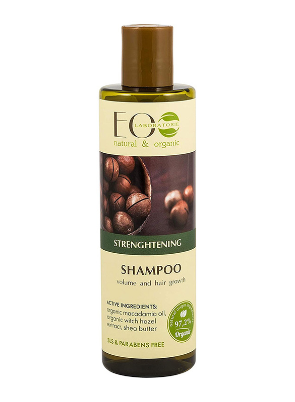 EO Laboratorie Natural & Organic Strengthening Shampoo for All Hair Types, 250ml
EO Laboratorie Natural & Organic Strengthening Shampoo for All Hair Types, 250ml