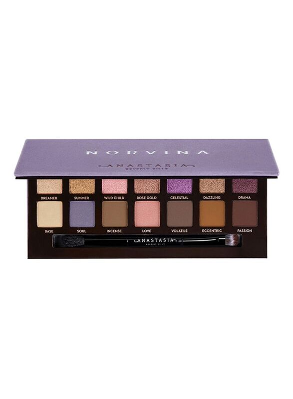 Sephora Collection Anastasia Beverly Hills Norvina Eye Shadow Palette, Multicolour
Sephora Collection Anastasia Beverly Hills Norvina Eye Shadow Palette, Multicolour