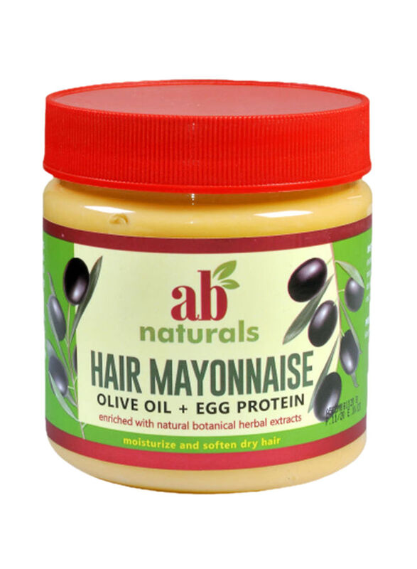 Ab Naturals Hair Mayonnaise Olive Oil and Egg Protein Conditioner for Damaged Hair, 18oz
Ab Naturals Hair Mayonnaise Olive Oil and Egg Protein Conditioner for Damaged Hair, 18oz