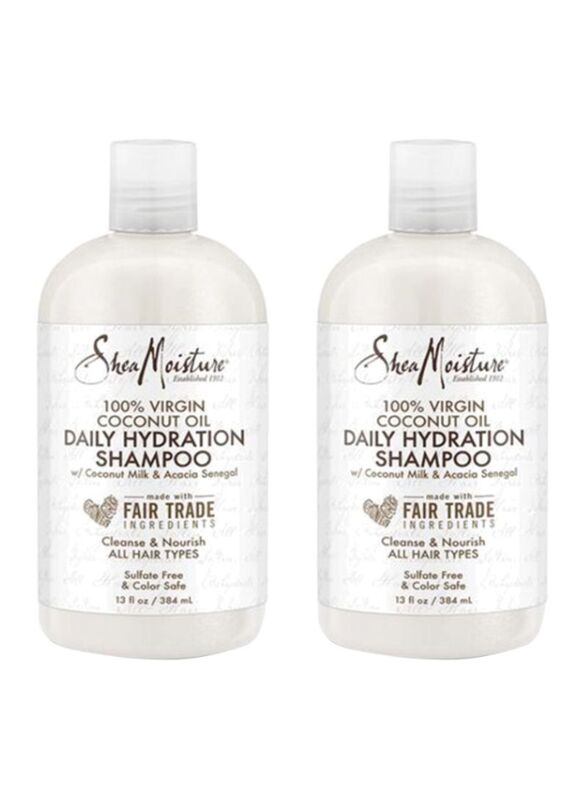 Shea Moisture Virgin Coconut Oil Daily Hydrating Shampoo for All Hair Types, 2 Piece
Shea Moisture Virgin Coconut Oil Daily Hydrating Shampoo for All Hair Types, 2 Piece