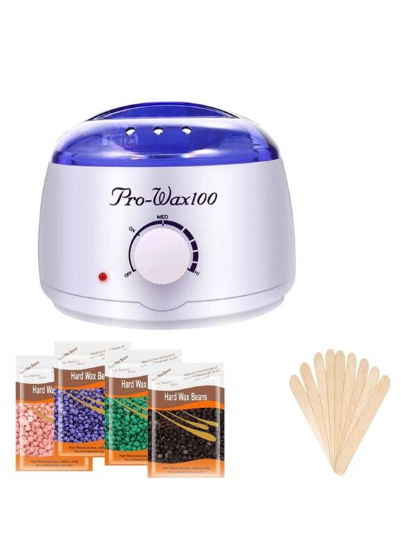 Jingou Wax Warmer Hair Removal Heater with Wax Beans & Applicator Stick, Multicolour
Jingou Wax Warmer Hair Removal Heater with Wax Beans & Applicator Stick, Multicolour