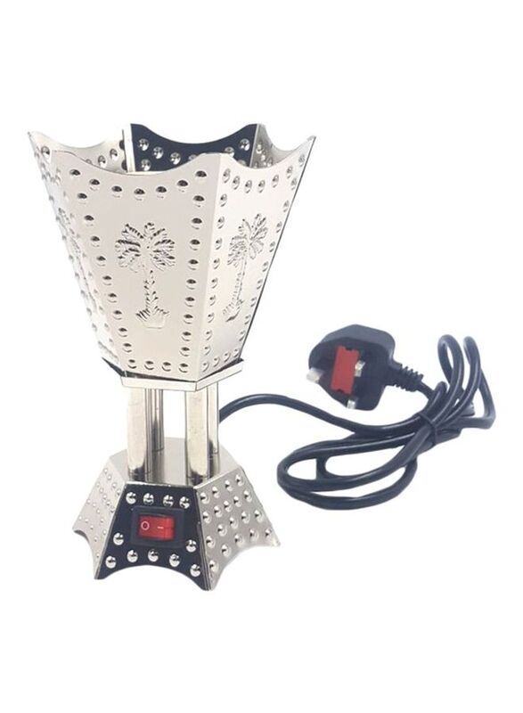 DLC Electric Incense Burner, Silver