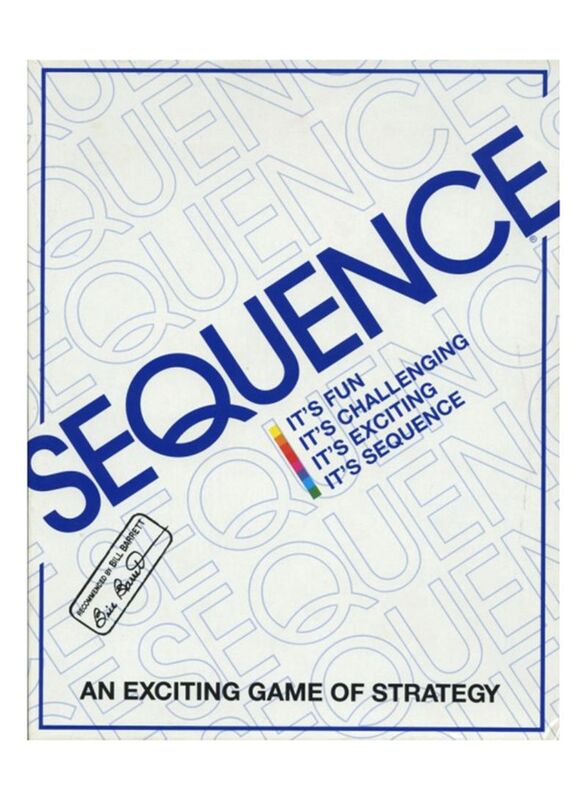 Sequence Game Board & Card Games, Ages 6+, Multicolour