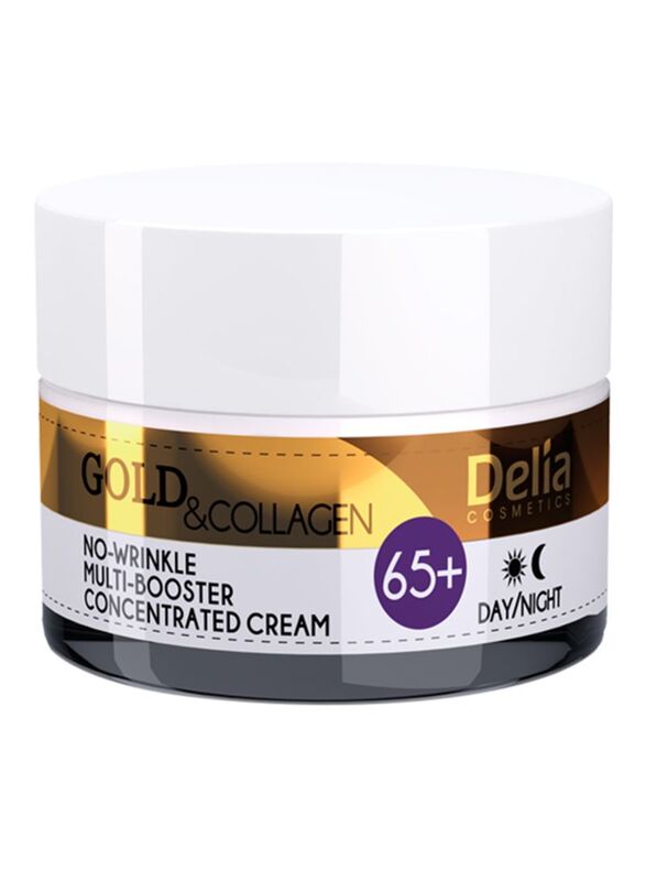 Delia Gold And Collagen No-Wrinkle Multi-Booster Concentrated Cream 65+, 50ml
Delia Gold And Collagen No-Wrinkle Multi-Booster Concentrated Cream 65+, 50ml