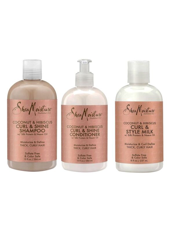 Shea Moisture Coconut Shine Shampoo, Conditioner & Style Milk Set for All Hair Types, 3 Piece
Shea Moisture Coconut Shine Shampoo, Conditioner & Style Milk Set for All Hair Types, 3 Piece
