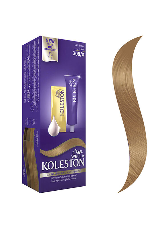 Wella Koleston Maxi Single Hair Colour Cream, 2 x 50ml + 10ml, 308/0 Light Blonde
Wella Koleston Maxi Single Hair Colour Cream, 2 x 50ml + 10ml, 308/0 Light Blonde