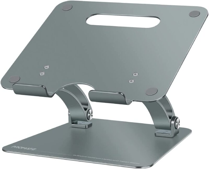 Universal Promate Laptop Stand with Anti-Slip Pads for MacBook Pro and DeskMate-7, Silver
Universal Promate Laptop Stand with Anti-Slip Pads for MacBook Pro and DeskMate-7, Silver