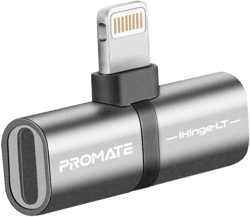 Promate 2-In-1 Lightning Connectors, Lightning to Lightning for Smartphones/Tablets, Grey
Promate 2-In-1 Lightning Connectors, Lightning to Lightning for Smartphones/Tablets, Grey