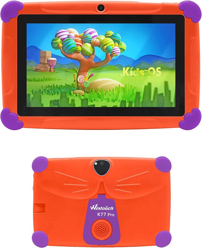 Wintouch K77 Pro 4GB Orange 7-inch Kids Tablet, Zoom Certified, 1GB RAM, WiFi Only
Wintouch K77 Pro 4GB Orange 7-inch Kids Tablet, Zoom Certified, 1GB RAM, WiFi Only