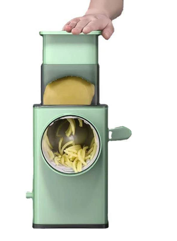 Venice Italy Multi-functional Vegetable Slicer with Stainless Steel Panel, Green
Venice Italy Multi-functional Vegetable Slicer with Stainless Steel Panel, Green