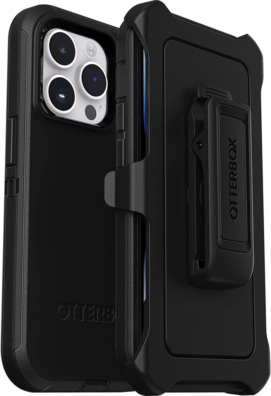 Otterbox iPhone 14 Pro Defender Shockproof Drop Resistant Extremely Durable Mobile Phone Case Cover, Black
Otterbox iPhone 14 Pro Defender Shockproof Drop Resistant Extremely Durable Mobile Phone Case Cover, Black