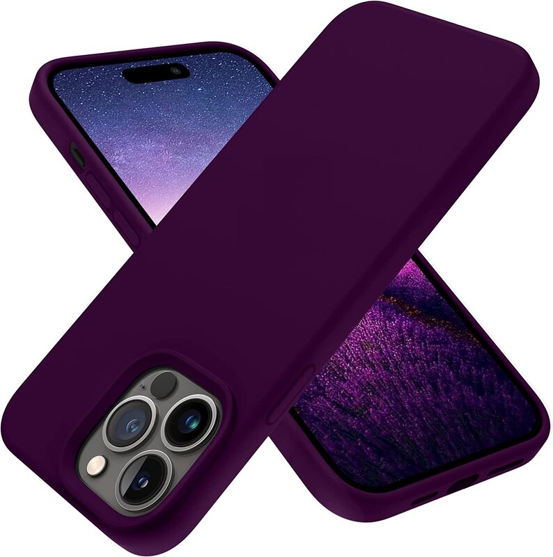Otofly Apple iPhone 14 Pro Max Silicone Shockproof Slim Thin Mobile Phone Case Cover, Purple
Otofly Apple iPhone 14 Pro Max Silicone Shockproof Slim Thin Mobile Phone Case Cover, Purple