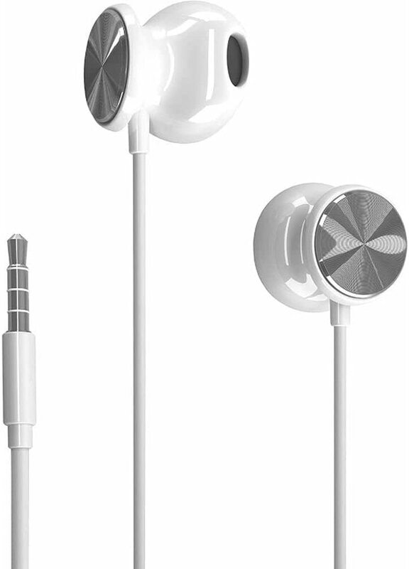 HP Dhh-1112 Wired In-Ear Headset With Remote Control, Mic & Volume Control, White
HP Dhh-1112 Wired In-Ear Headset With Remote Control, Mic & Volume Control, White