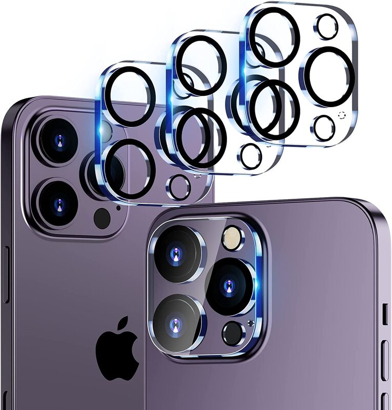 CloudValley Apple iPhone 14 Pro Max Camera Lens Protector, 3 Pieces, Multicolour
CloudValley Apple iPhone 14 Pro Max Camera Lens Protector, 3 Pieces, Multicolour