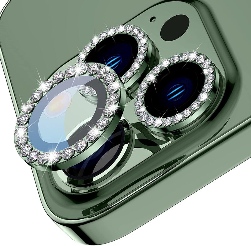 Tensea iPhone 13 Pro/iPhone 13 Pro Max Camera Protection Tempered Glass Protective Cover Screen Protector, Green
Tensea iPhone 13 Pro/iPhone 13 Pro Max Camera Protection Tempered Glass Protective Cover Screen Protector, Green