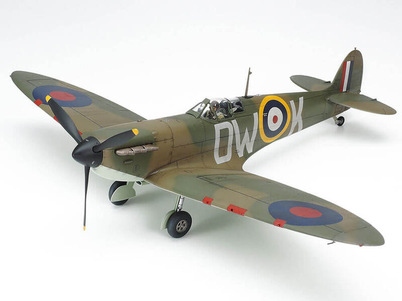 Tamiya Aircraft Models 1/48 Scale #119 British Fighter Supermarine Spitfire Mk.I Renewal ver.
Tamiya Aircraft Models 1/48 Scale #119 British Fighter Supermarine Spitfire Mk.I Renewal ver.