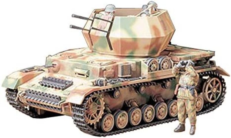 Tamiya 1/35 MM #233 German Self-Propelled Anti-Aircraft Gun Flakpanzer IV/2cm Flakvierling 38 Wirbelwind
Tamiya 1/35 MM #233 German Self-Propelled Anti-Aircraft Gun Flakpanzer IV/2cm Flakvierling 38 Wirbelwind