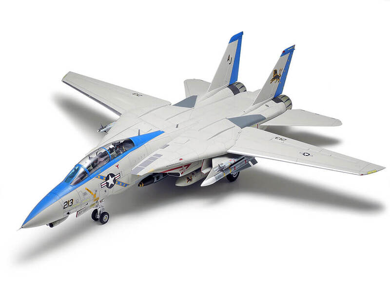 Tamiya Aircraft Models 1/48 Scale #118 U.S. Carrier Fighter Grumman F-14D Tomcat
Tamiya Aircraft Models 1/48 Scale #118 U.S. Carrier Fighter Grumman F-14D Tomcat