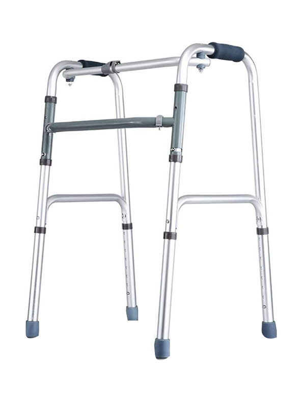 Tniu Medical Deluxe Folding Walker Adjustable Portable Lightweight Walker, Silver
Tniu Medical Deluxe Folding Walker Adjustable Portable Lightweight Walker, Silver