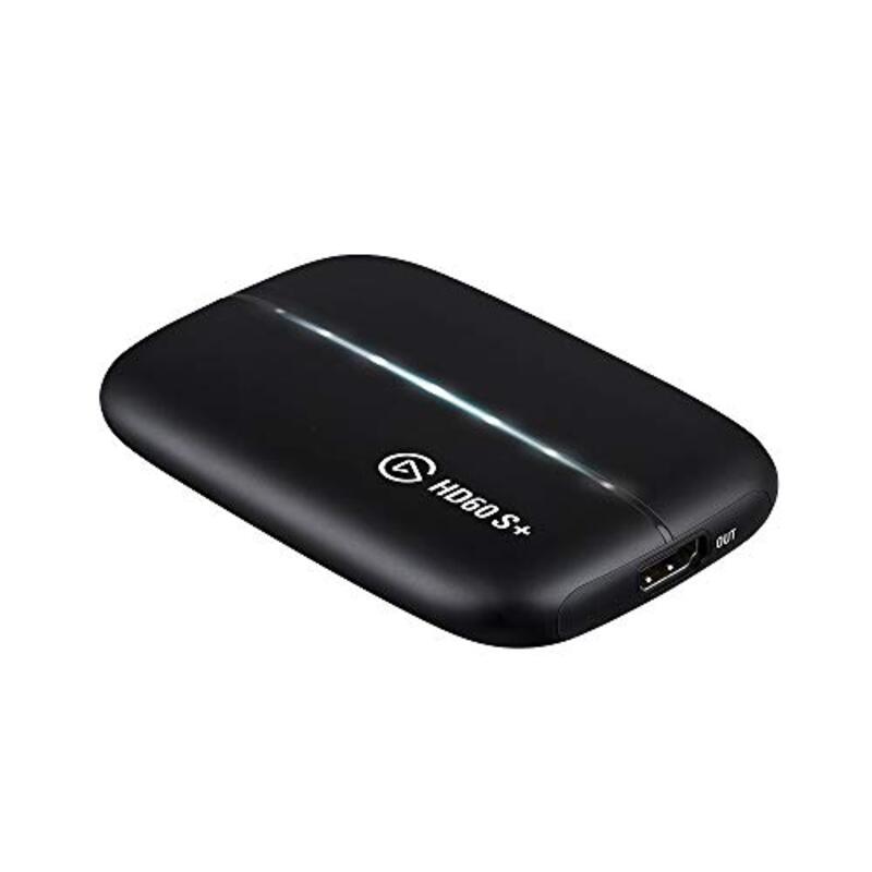 Elgato Game Capture Hd60 S+ 1080P60 Hdr10 Capture with 4K60 Hdr10 Zero-Lag Pass-through, Ultra-Low Latency Technology, Black
Elgato Game Capture Hd60 S+ 1080P60 Hdr10 Capture with 4K60 Hdr10 Zero-Lag Pass-through, Ultra-Low Latency Technology, Black