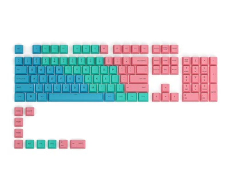 Glorious Pc Gaming Race Gpbt Keycaps with 114 Pbt Tastenkappen, Ansi, US-Layout, Black
Glorious Pc Gaming Race Gpbt Keycaps with 114 Pbt Tastenkappen, Ansi, US-Layout, Black
