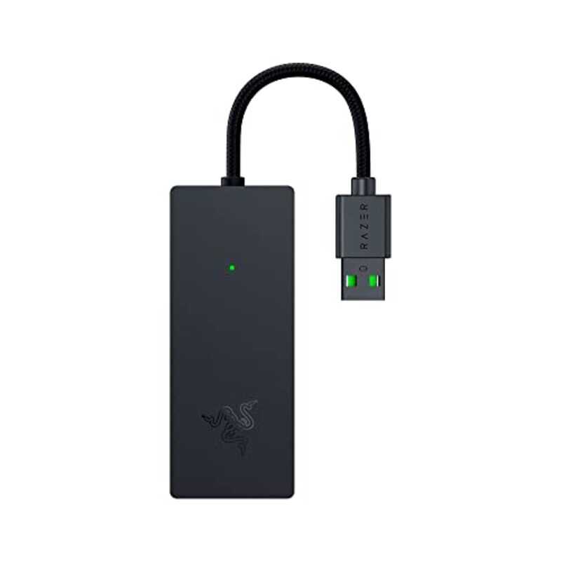 Razer Ripsaw X USB Capture Card with 4K Camera Connection, RZ20-04140100-R3M1, Black
Razer Ripsaw X USB Capture Card with 4K Camera Connection, RZ20-04140100-R3M1, Black