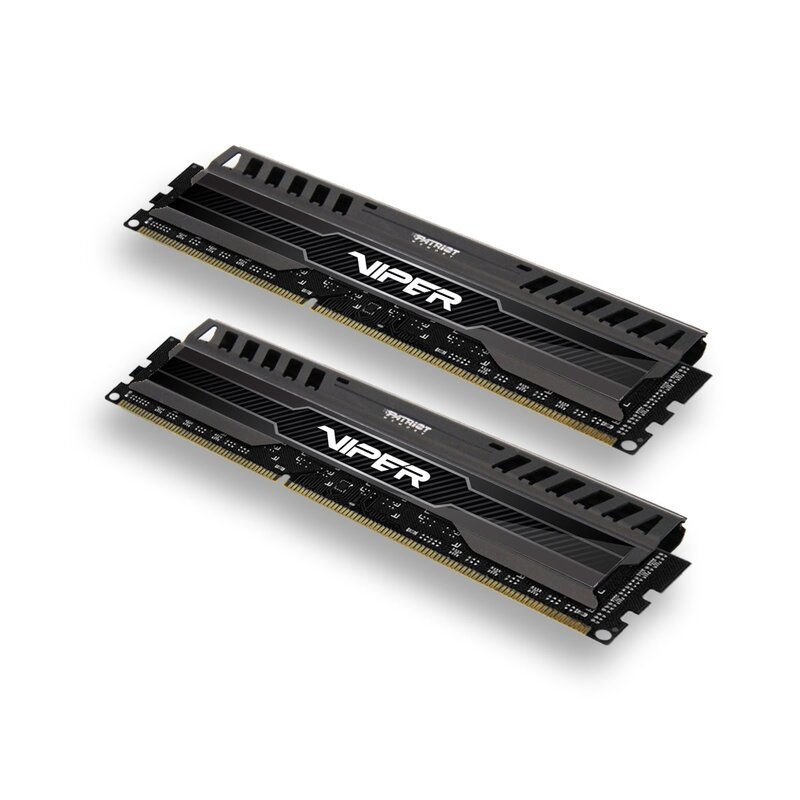 Patriot Memory 16GB (2x8GB) Viper III DDR3 1866MHz (PC3 15000) CL10 Desktop Memory with Black Mamba Heatsink -, PV316G186C0K, Black
Patriot Memory 16GB (2x8GB) Viper III DDR3 1866MHz (PC3 15000) CL10 Desktop Memory with Black Mamba Heatsink -, PV316G186C0K, Black