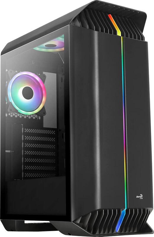 Aerocool Gladiator Duo, ARGB ATX Mid Tower Case, 3 x Duo 12 ARGB Fans, Tempered Glass Side Panel
Aerocool Gladiator Duo, ARGB ATX Mid Tower Case, 3 x Duo 12 ARGB Fans, Tempered Glass Side Panel