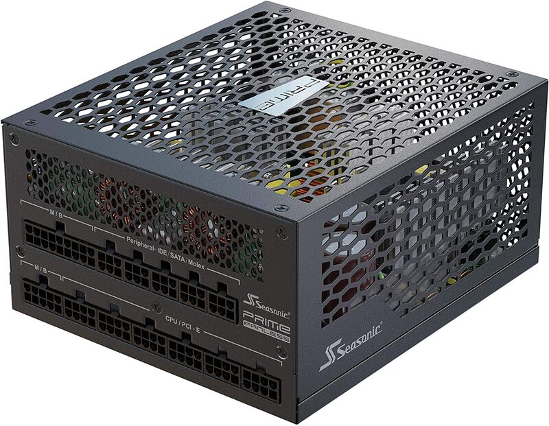 Seasonic Sea sonic PS Prime Finless Unit ATX 80+ Full Titanium Power Supplies, 700W, TX-700, Black
Seasonic Sea sonic PS Prime Finless Unit ATX 80+ Full Titanium Power Supplies, 700W, TX-700, Black