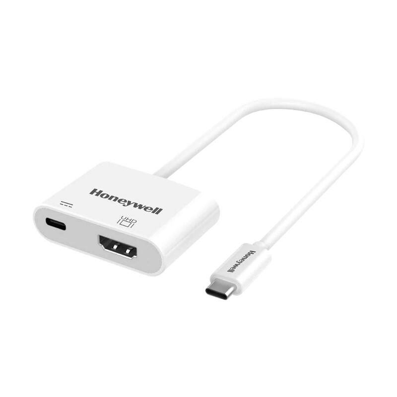Honeywell HDMI Adapter, Type-C to HDMI with PD Charging for Smartphones/Laptop, White
Honeywell HDMI Adapter, Type-C to HDMI with PD Charging for Smartphones/Laptop, White