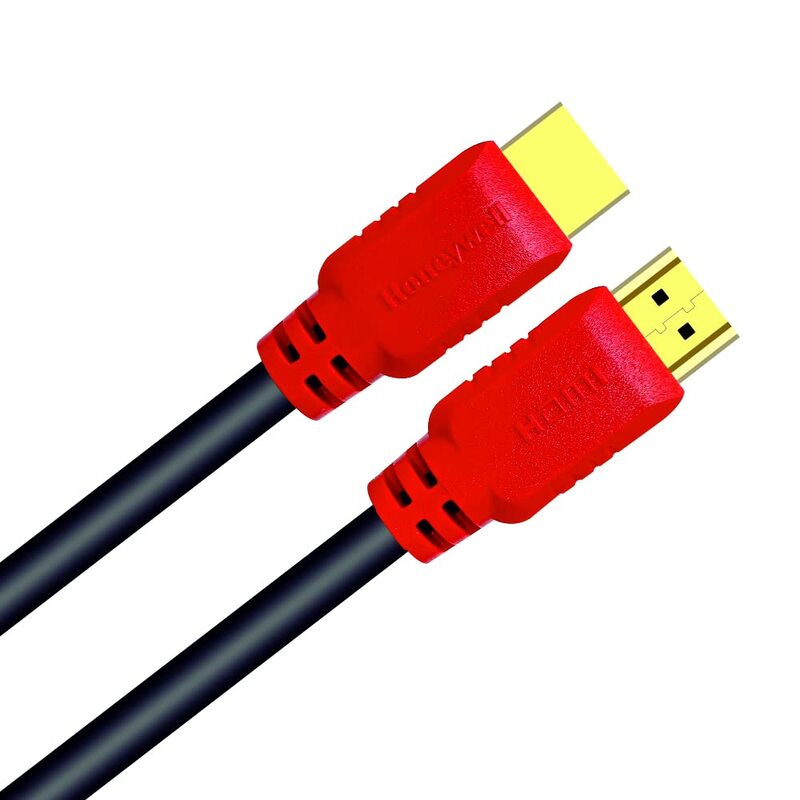 Honeywell 5-Meter HDMI 1.4 Cable with Ethernet, HDMI to HDMI Cable, HC000003/HDM/5M, Red/Black
Honeywell 5-Meter HDMI 1.4 Cable with Ethernet, HDMI to HDMI Cable, HC000003/HDM/5M, Red/Black