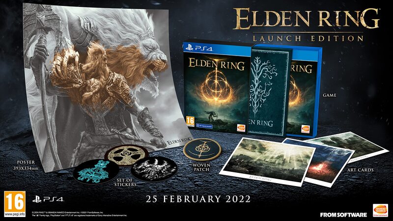 Elden Ring Launch Edition Video Game for PlayStation 4 (PS4) by Namco Bandai
Elden Ring Launch Edition Video Game for PlayStation 4 (PS4) by Namco Bandai