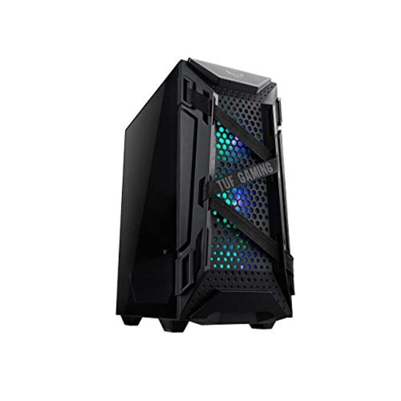 Asus GT301 Tough Gaming Mid-Tower Mini Case for MATX Motherboard, (Honeycomb Front Panel, 120mm RGB Aura Rechargeable Fans, Headphone Stand, 360mm Rad
Asus GT301 Tough Gaming Mid-Tower Mini Case for MATX Motherboard, (Honeycomb Front Panel, 120mm RGB Aura Rechargeable Fans, Headphone Stand, 360mm Rad