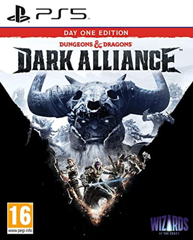 Dungeons and Dragons Dark Alliance Day 1 Edition Video Game for PlayStation 5 (PS5) by Game Arts
Dungeons and Dragons Dark Alliance Day 1 Edition Video Game for PlayStation 5 (PS5) by Game Arts